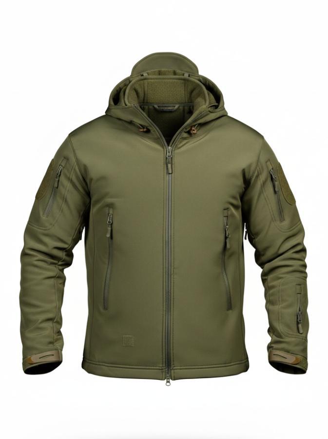 Демісезонна тактична куртка Soft Shell Silver Knight Windstoper олива ОР1233