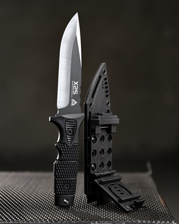 Ніж Delta Force тактичний мисливський тактичний ніж X25 туристичний чорний ВТ4698