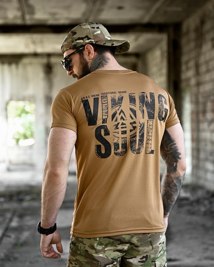 Футболка BORN OF WAR Viking soul coyot ВТ4634