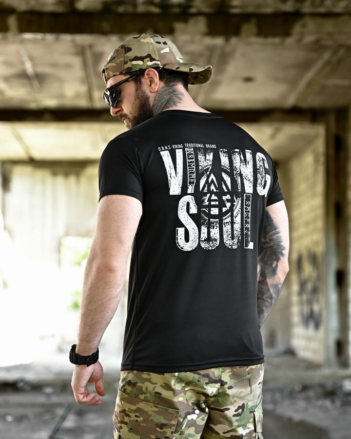 Футболка BORN OF WAR Viking soul black ВТ4632