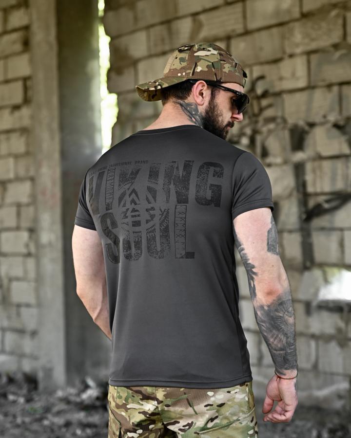 Футболка BORN OF WAR Viking soul grey ВТ4635