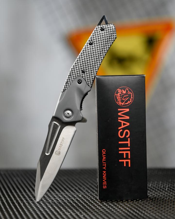 Ніж викидний Mastiff carbon ВТ4766