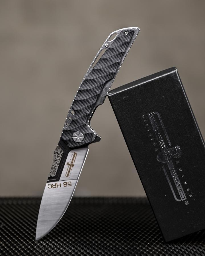 Ніж выкидний Extrema ratio steel black ВТ6881