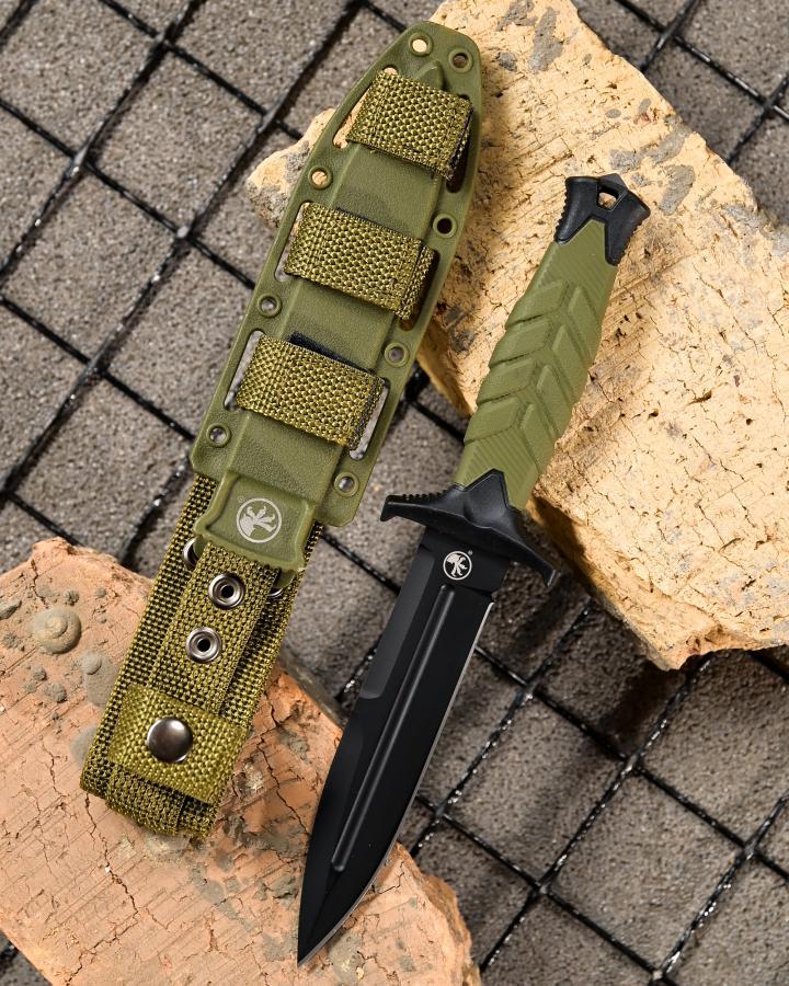 Ніж мисливський Microtech олива ВТ4696
