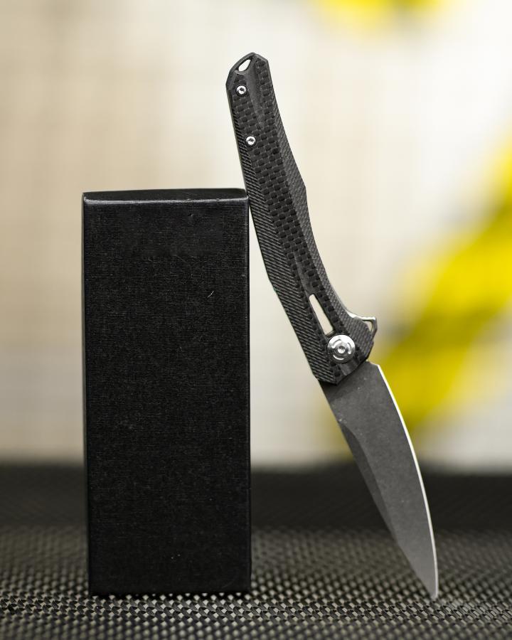 Ніж складаний Zero на підшипнику, D2, G10 carbone