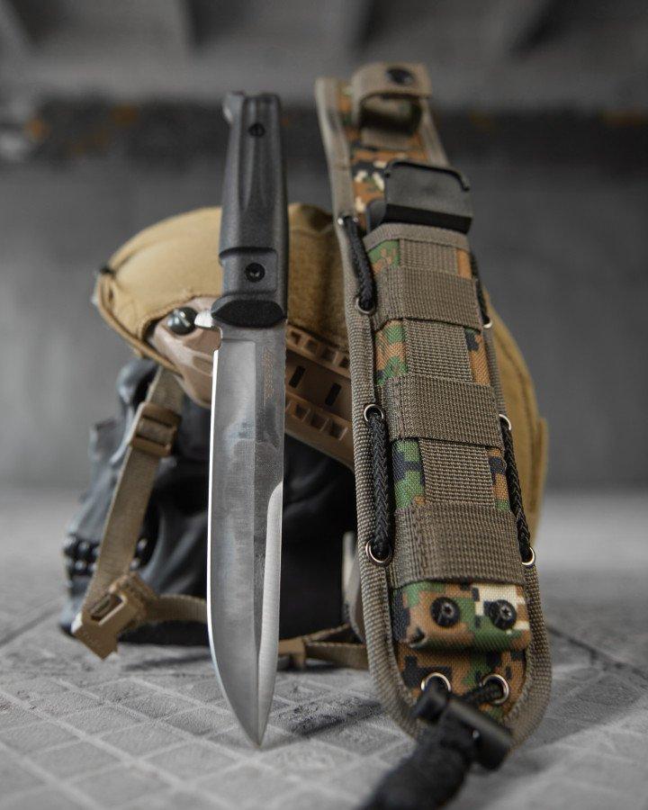 Ніж із чохлом Alpha (Tactical Echelon) silver
