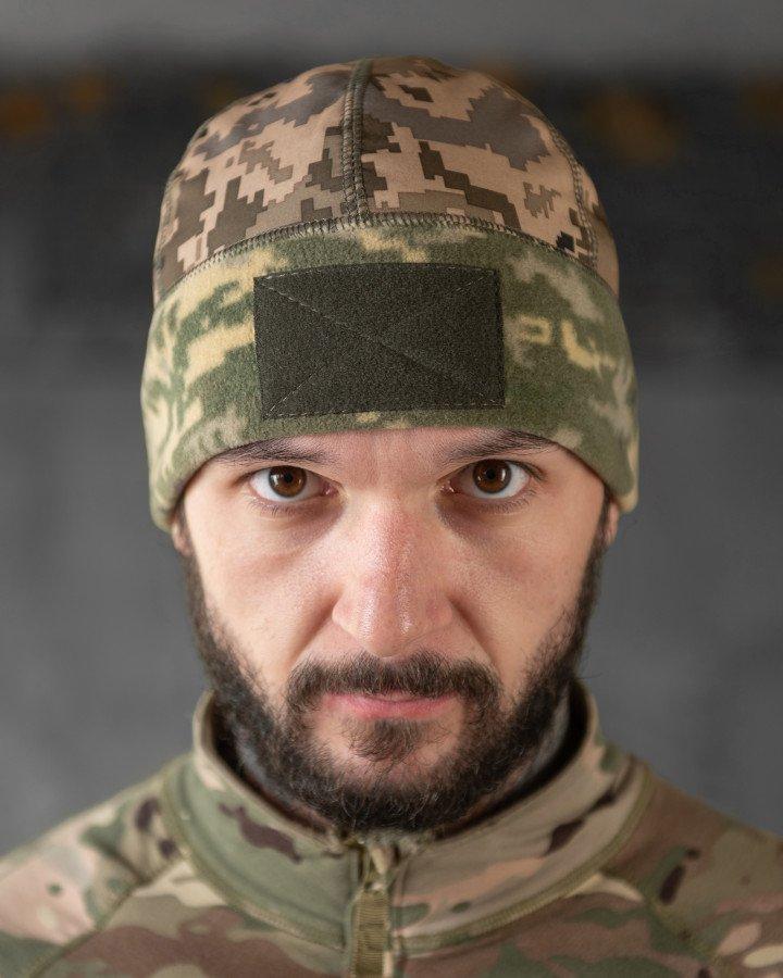 Шапка софтшел піксель Т46284