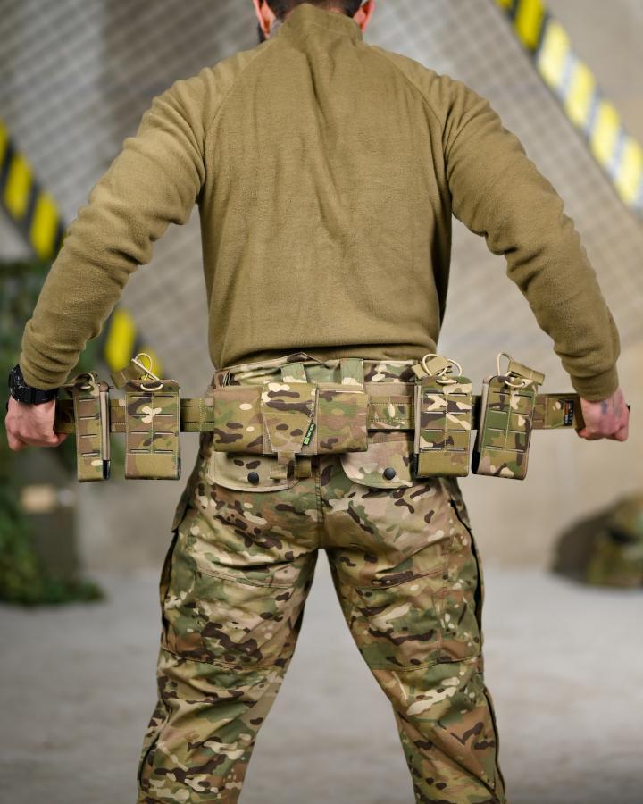 Функціональний тактичний пояс (battle belt) мультикам ТР6755