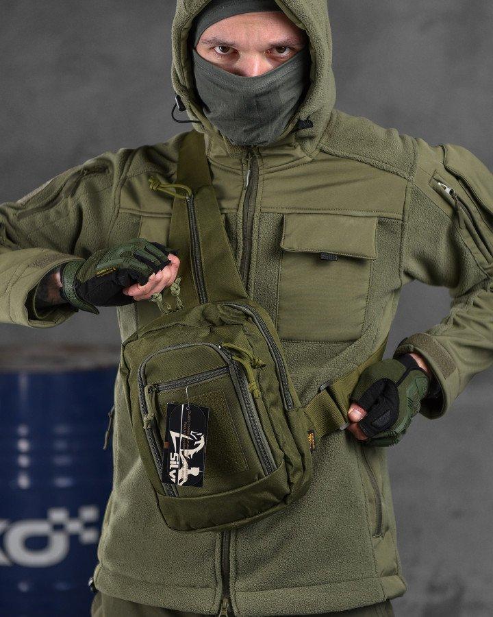Тактична сумка нагрудна hardy haki П2-3!