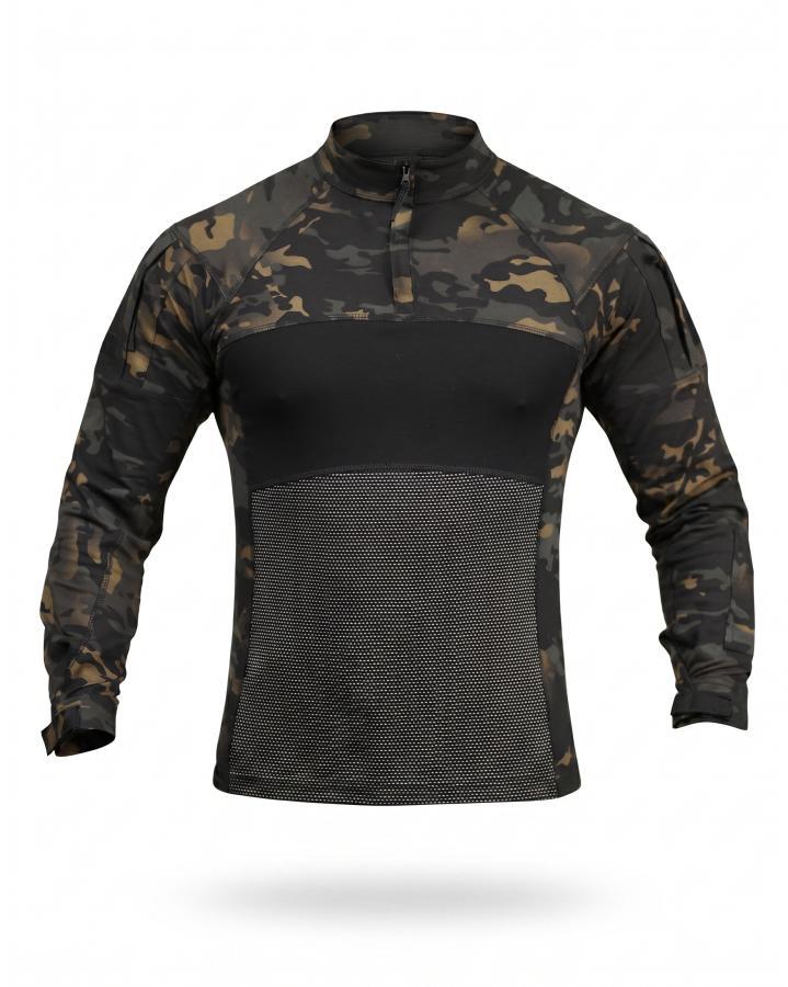 Тактична сорочка Убакс Assault black mtk ВТ4624