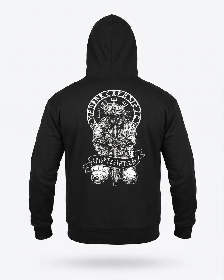 Тактичне мілітарі худі TRENASH руни black НП4881