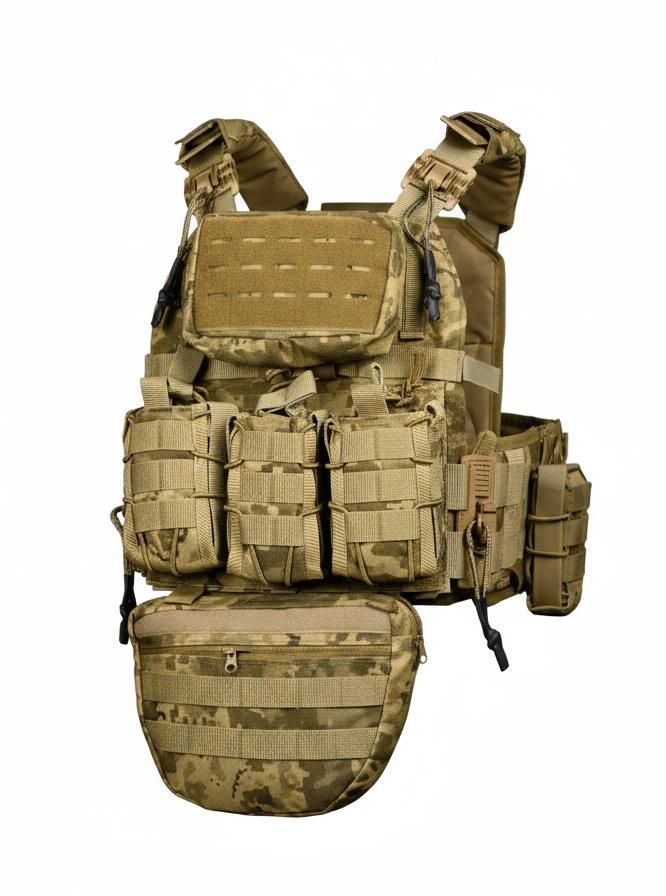 Плитоноска 4 точки скидання  7.62 pixel ВТ5333