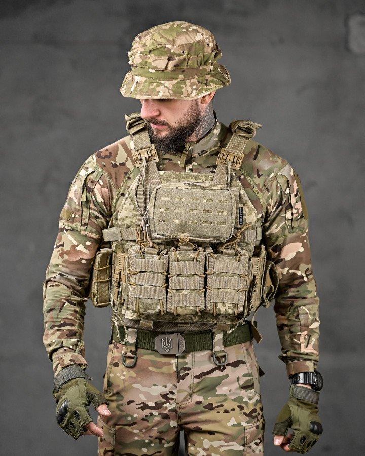 Плитоноска Single Sword 4 точки швидкого скидання піксель ТН6600