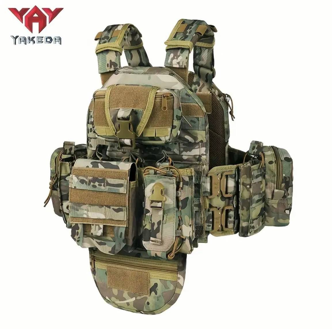 Плитоноска Yakeda Multicam Full Edition швидке скидання