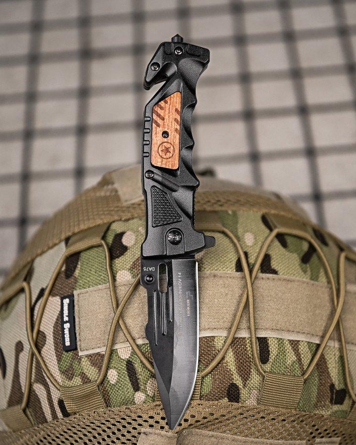 Складний тактичний ніж Böker black РП7337