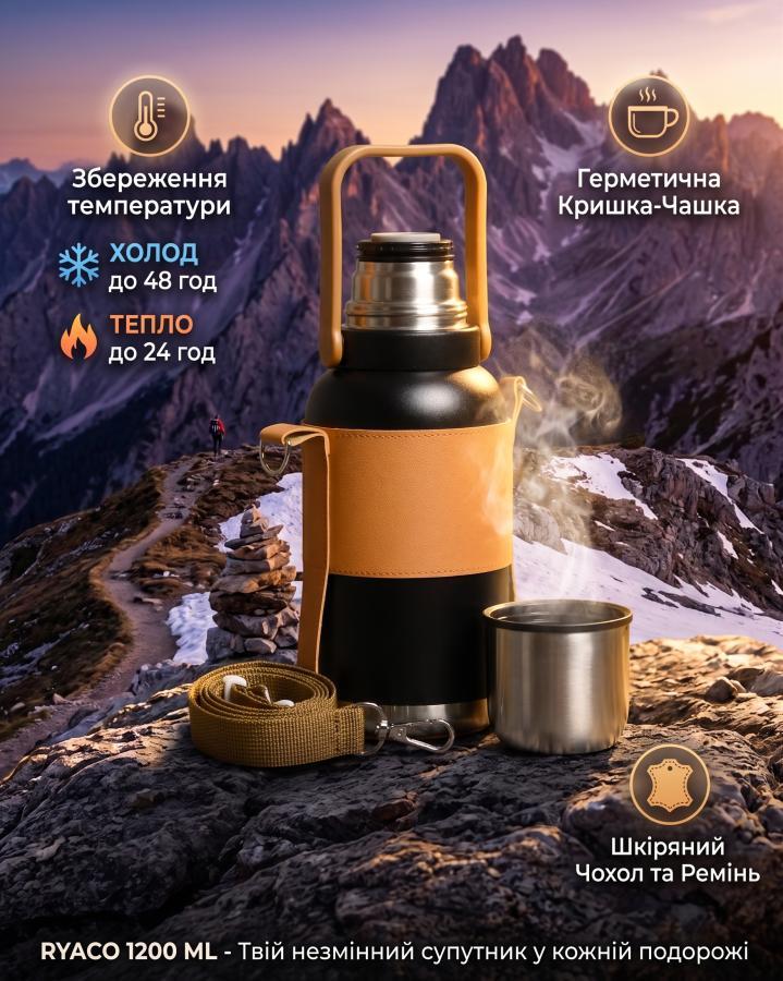 Термос RYACO 1200 мл ВТ4657