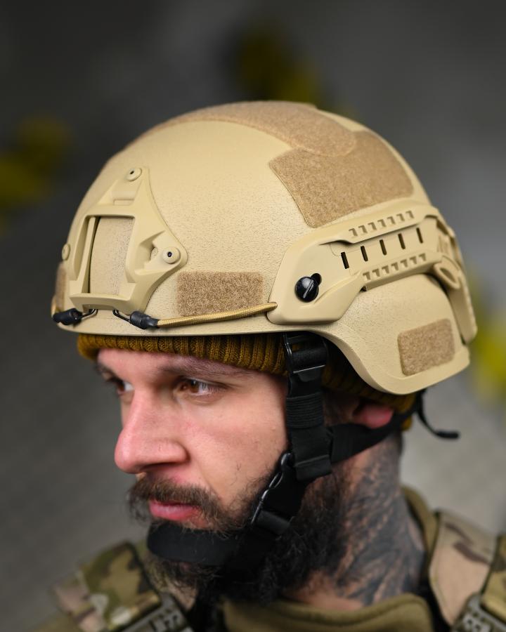 Тактичний шолом Helmet ТР6739 Coyote