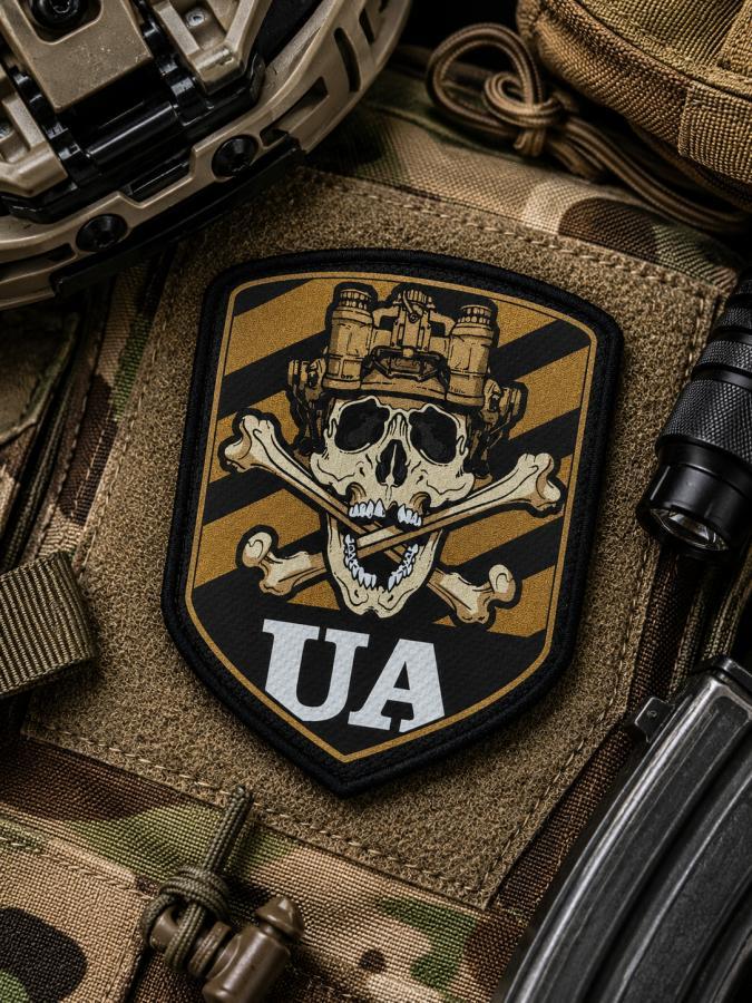 Патріотичний шеврон ua ВТ4664 щит