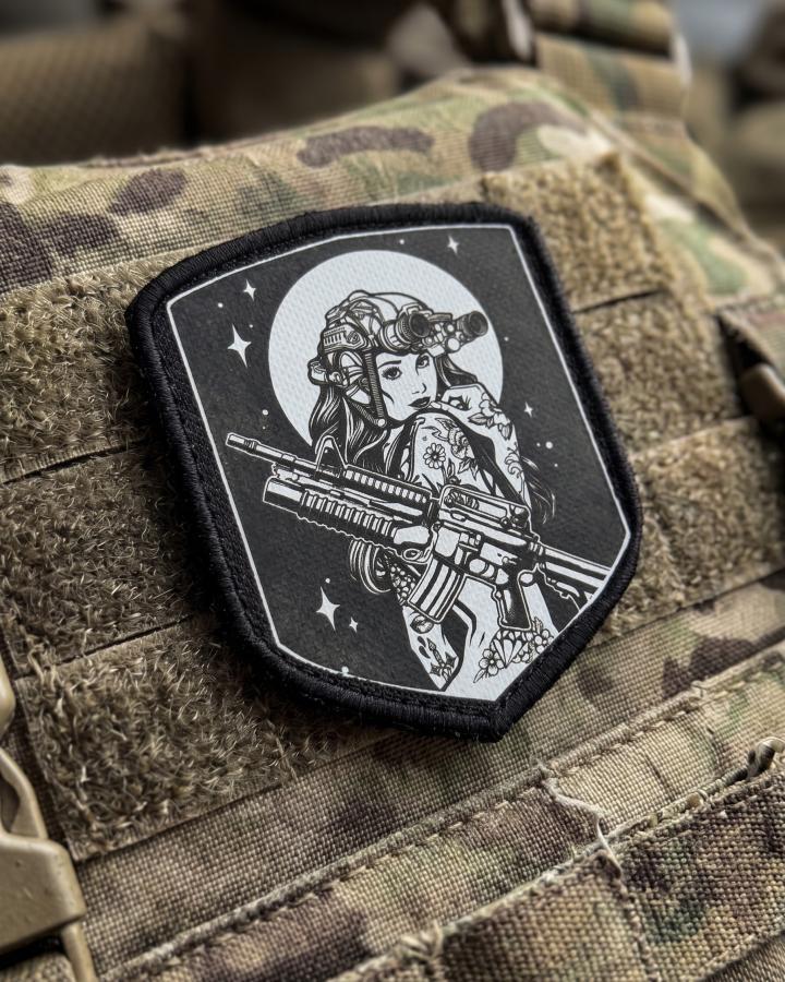 Тактичний шеврон war ВТ4664 щит