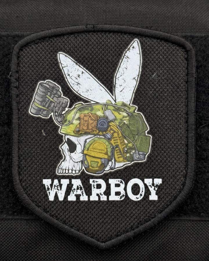 Тактичний шеврон warboy ВТ4664 щит