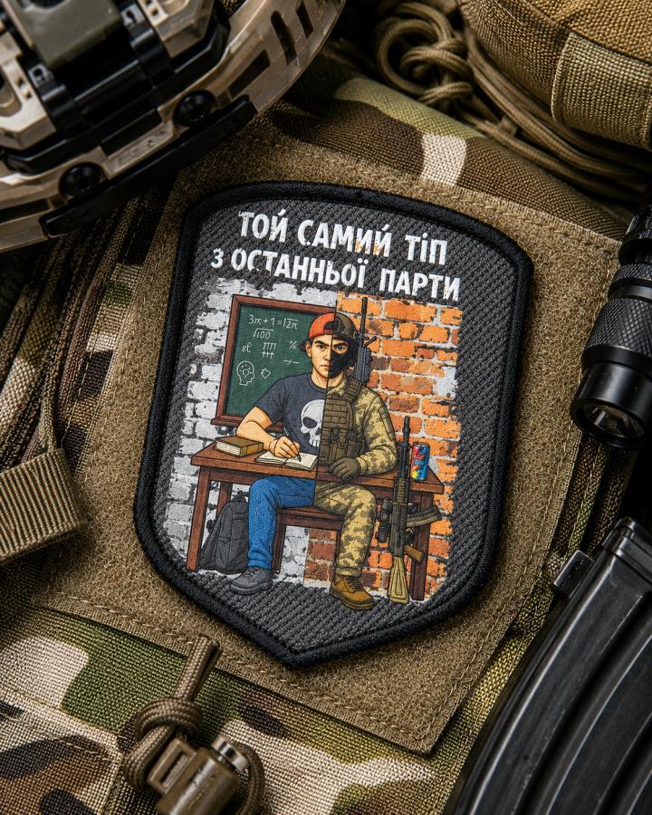 Шеврон Пацан ВТ4664 на липучці