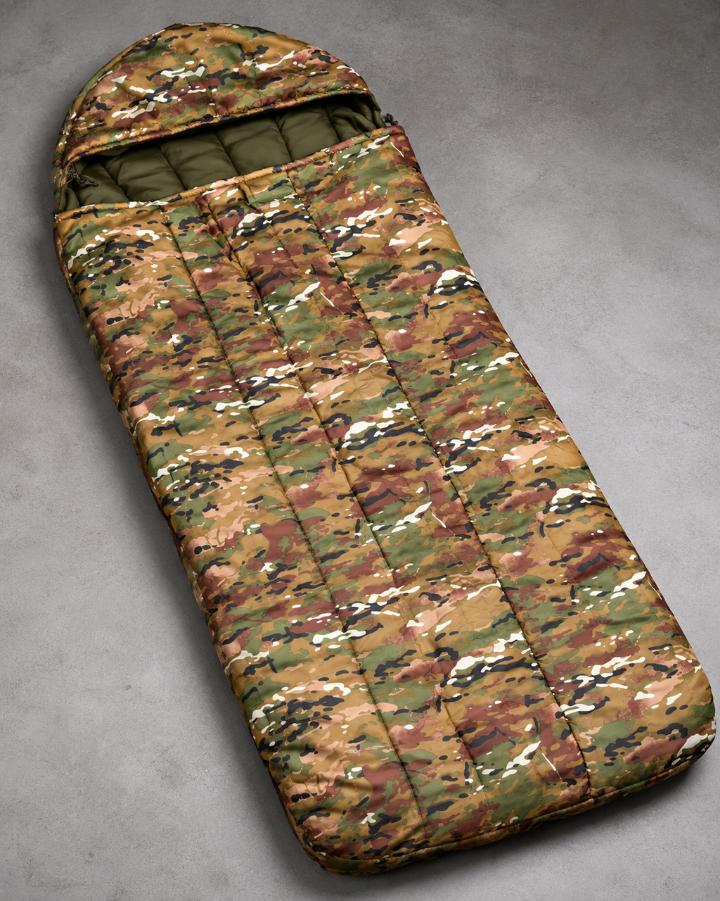 Зимовий спальний мішок Multicam 200 см
