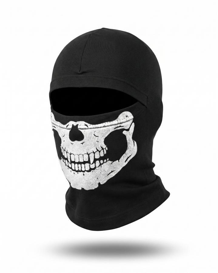 Балаклава Skull чорна ТР6935