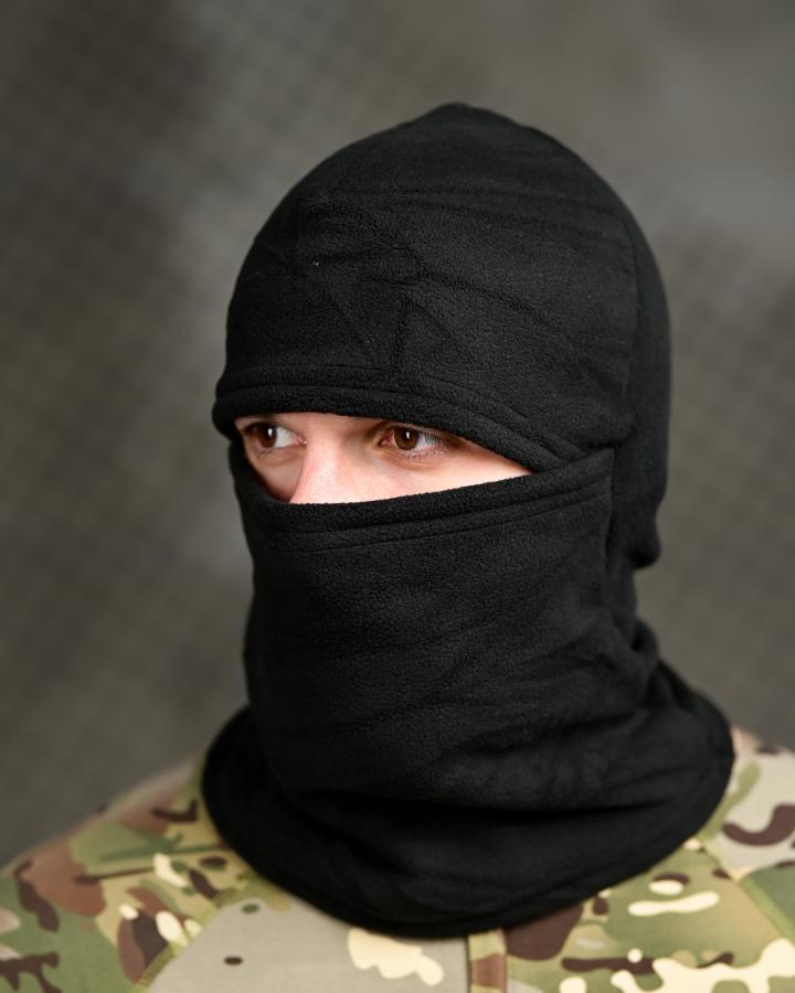 Балаклава флісова чорна ТР6541