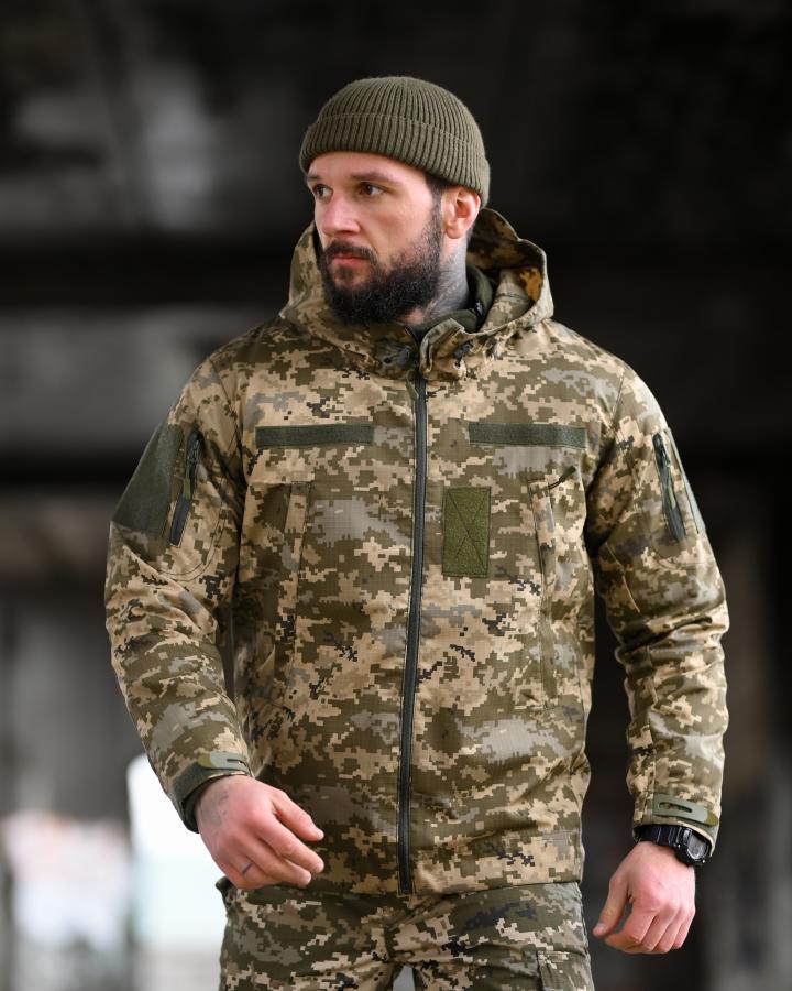 Весняна тактична куртка field піксель