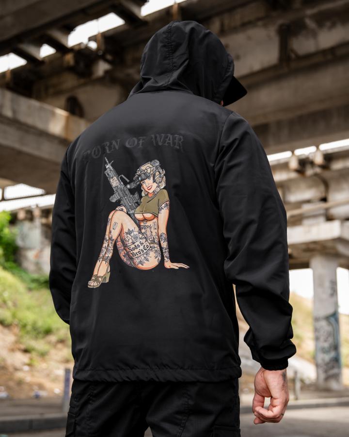 Вітровка в мілітарі стилі BORN OF WAR gerl