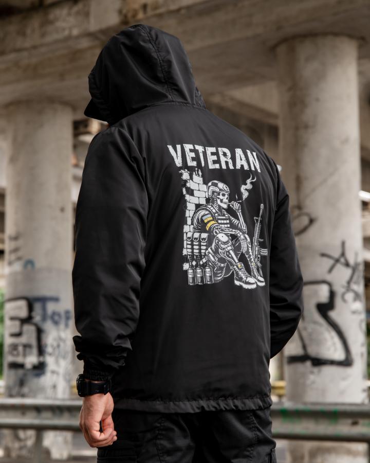 Вітровка в мілітарі стилі BORN OF WAR ветеран
