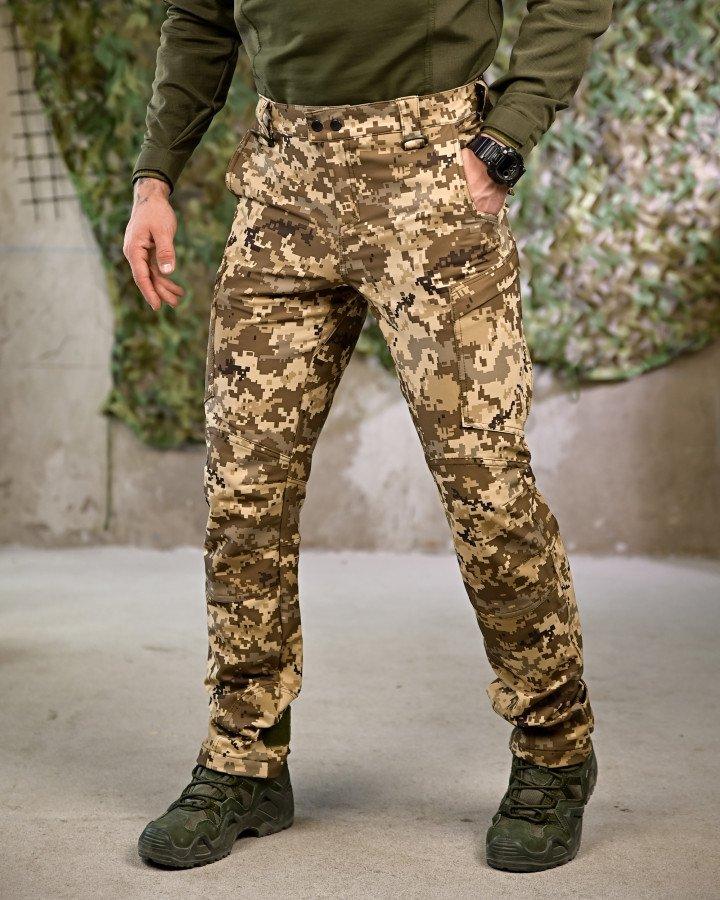 Еластичні тактичні штани Patriot піксель ПП7800
