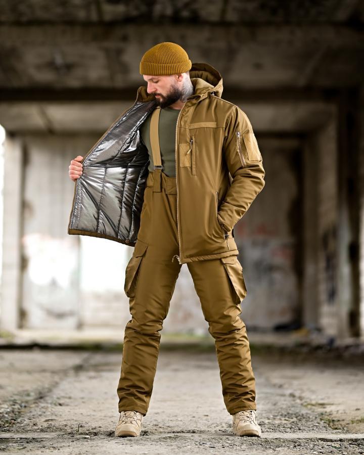 Зимовий тактичний костюм NORTHERN койот ТР6570