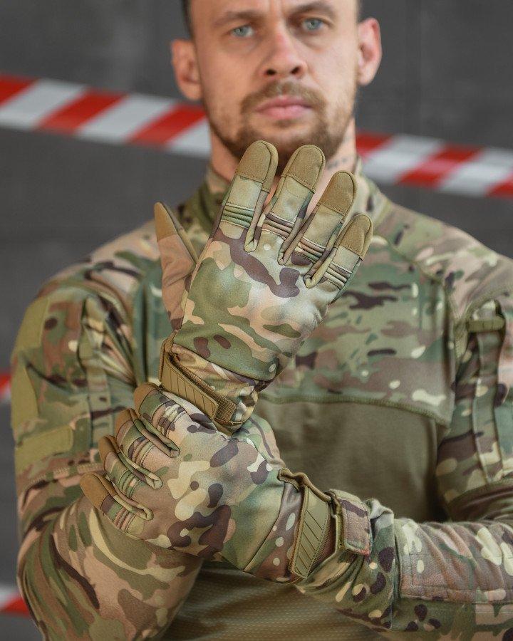 Зимові тактичні рукавички Softshell MTP ВТ6456