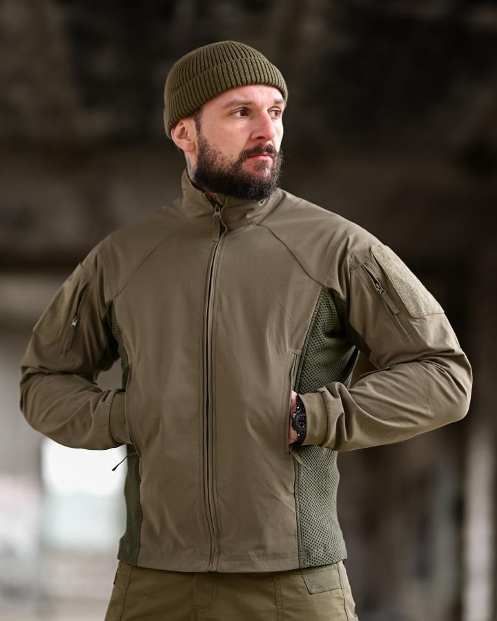 Легка куртка yeren Hunter FZ Gen.2 олива ТР6601