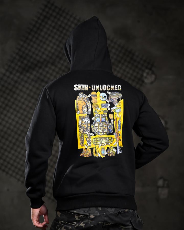 Мілітарі худі на флісі Skin ВТ5503