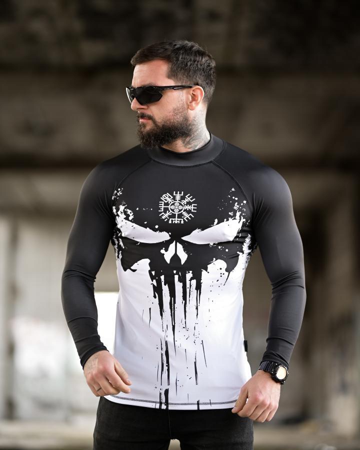 Рашгард Punisher white ТР6491