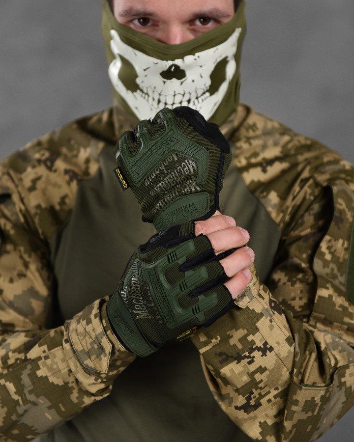РУКАВИЧКИ ТАКТИЧНІ MECHANIX logo ЛЛ6143
