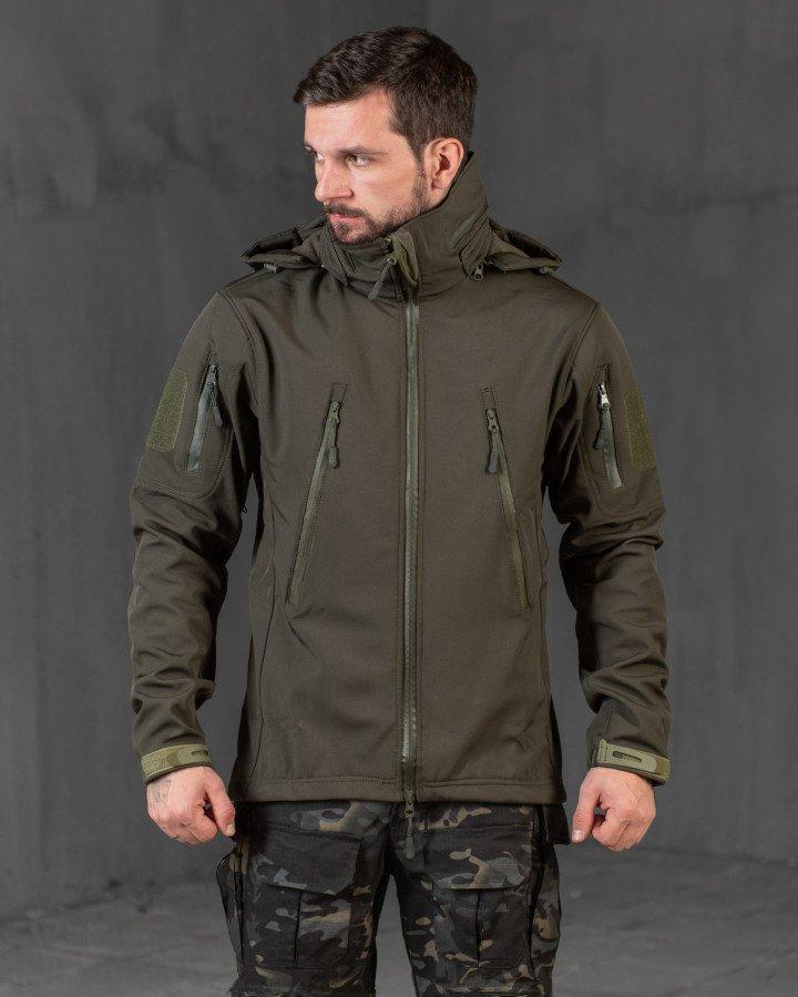 Тактична куртка софтшел Kord second generation oliva ВТ4675