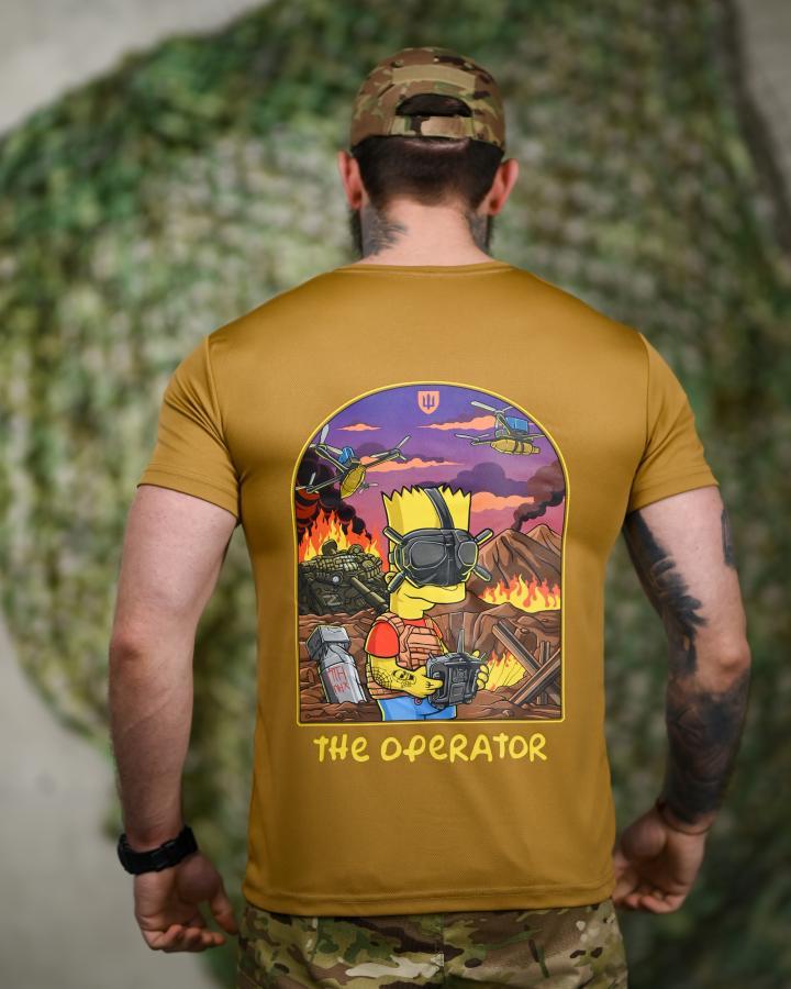 Тактична футболка SELION The operator coyot ТР6221