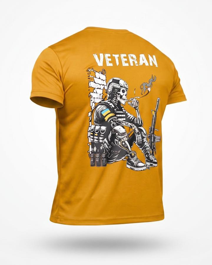 Тактична футболка SELION Veteran cayot ДЛ7221