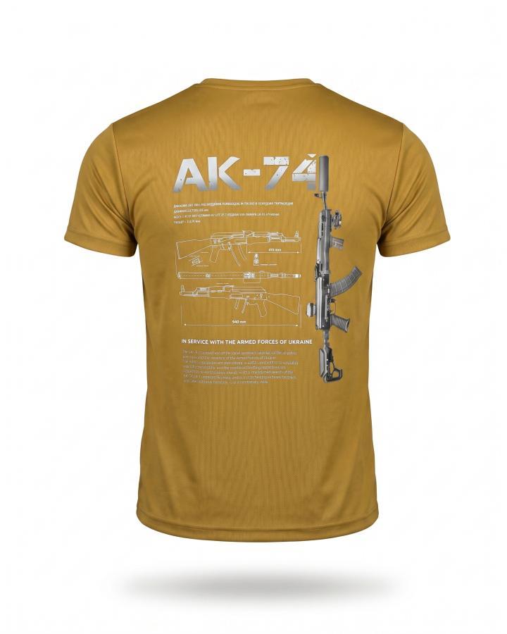 Тактична футболка SELION АК-74 кайот РН2542