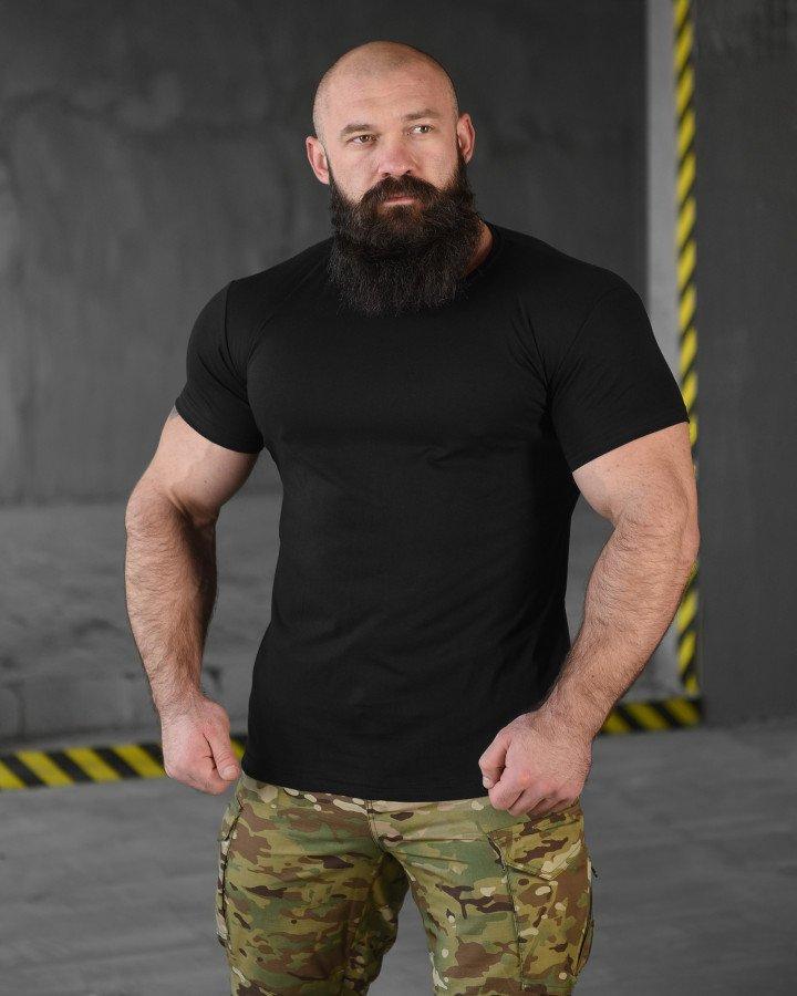 Трикотажна футболка LEXION black НП4976